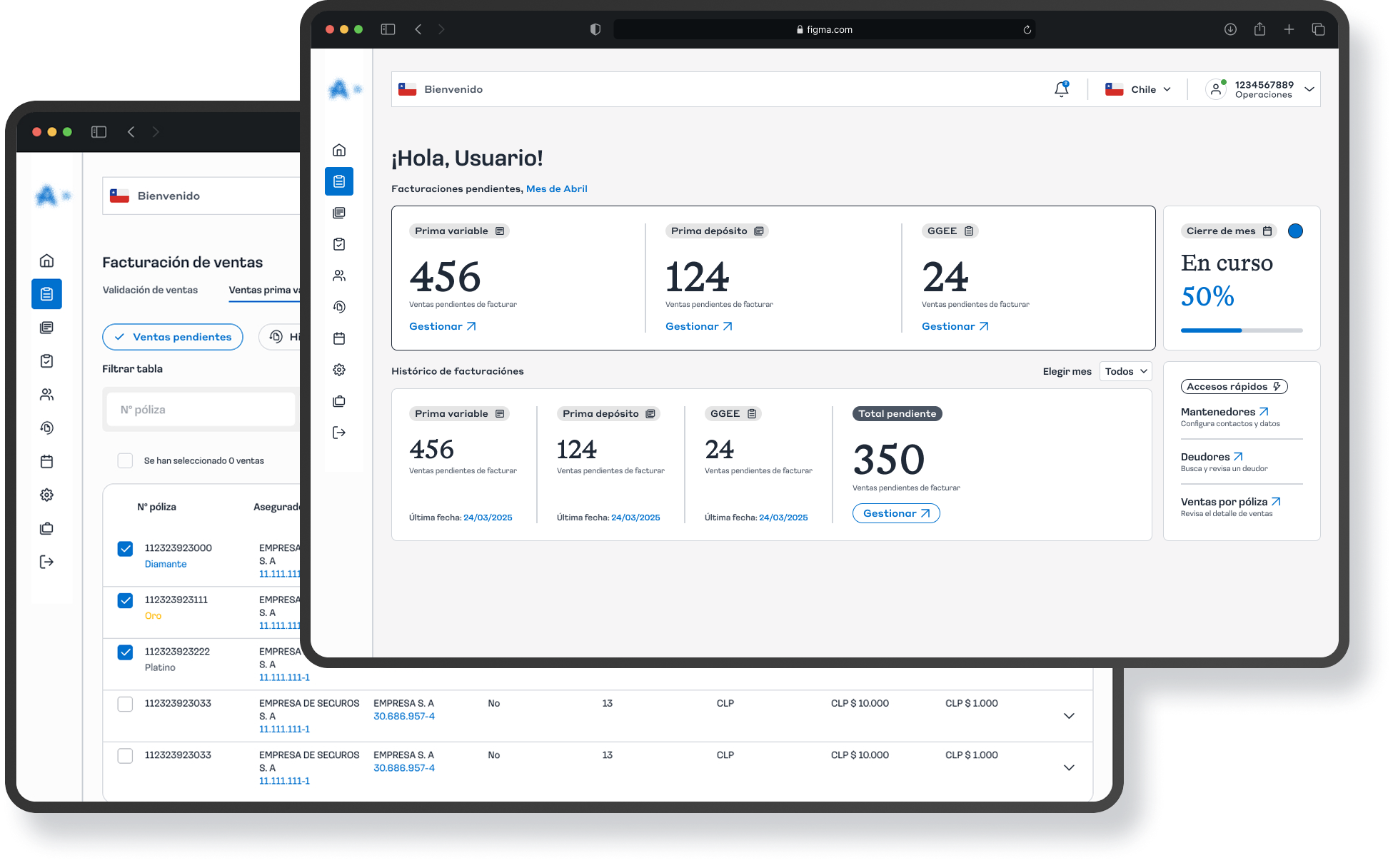 Vista previa animación